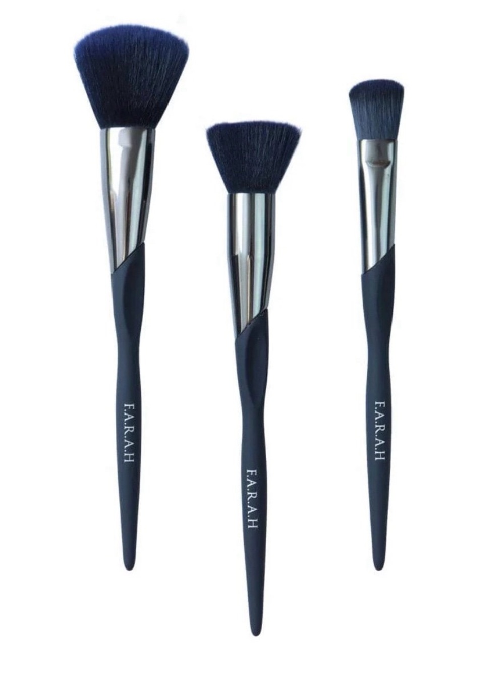F.A.R.A.H midnight make up brush trio NIB